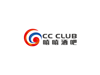 周金進(jìn)的嘻嘻酒吧，，，英文用CC CLUBlogo設(shè)計(jì)