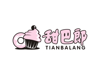 曾翼的甜巴郎 甜品電商網(wǎng)站logo設(shè)計