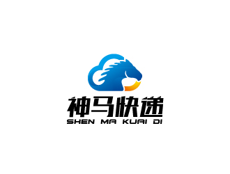 周金進的神馬快遞logo設(shè)計