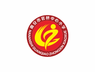 何嘉健的官橋中心小學logo設(shè)計