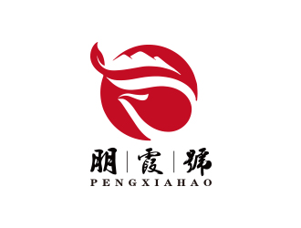 孫金澤的朋霞號茶葉包裝logo設(shè)計(jì)
