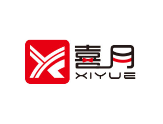 朱紅娟的喜月logo設(shè)計