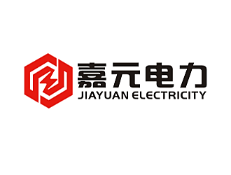 勞志飛的寧夏嘉元電力工程有限責任公司logo設(shè)計