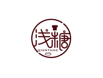 朱紅娟的淺糖烘焙學(xué)校logo設(shè)計logo設(shè)計