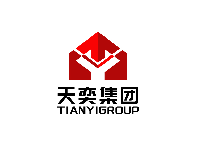 唐國強的四川天奕建設(shè)集團(tuán)有限公司logo設(shè)計