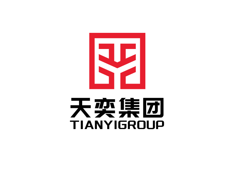唐國強的四川天奕建設(shè)集團(tuán)有限公司logo設(shè)計
