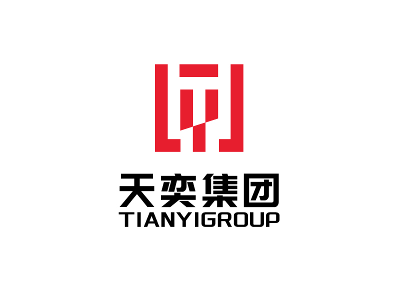 唐國強的四川天奕建設(shè)集團(tuán)有限公司logo設(shè)計