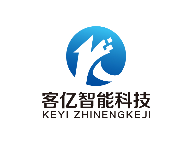 葉美寶的上?？蛢|智能科技有限公司logo設(shè)計
