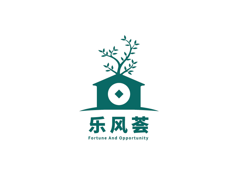 李寧的樂風(fēng)薈投資logo設(shè)計