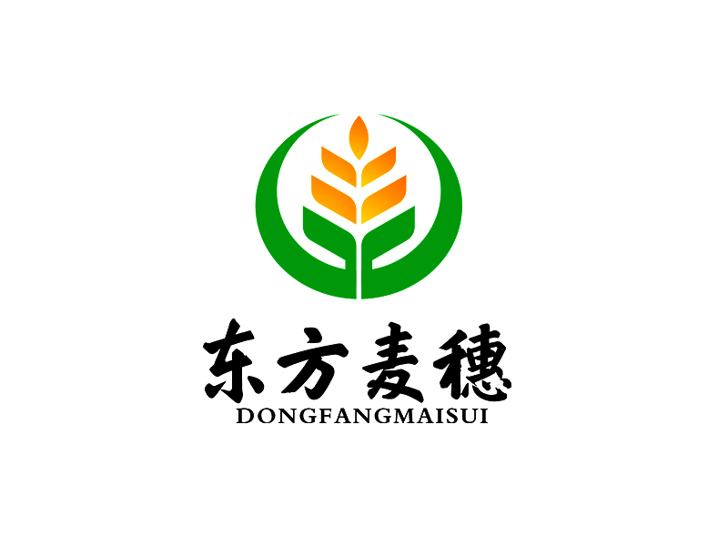 李杰的白酒品牌，東方麥穗logo設(shè)計(jì)