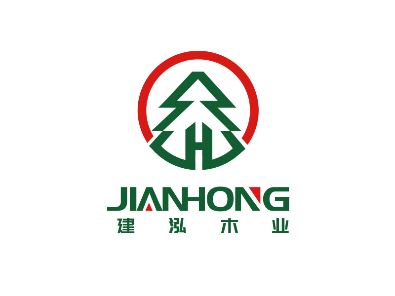 朱紅娟的太倉市建泓木業(yè)有限公司logo設計