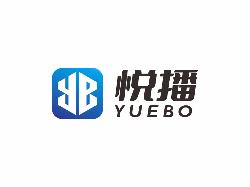 何嘉健的悅播logo設(shè)計