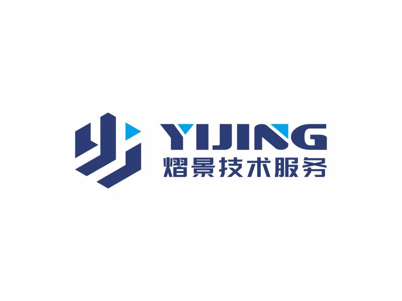 何嘉健的熠景，熠景技術(shù)服務(wù)logo設(shè)計(jì)